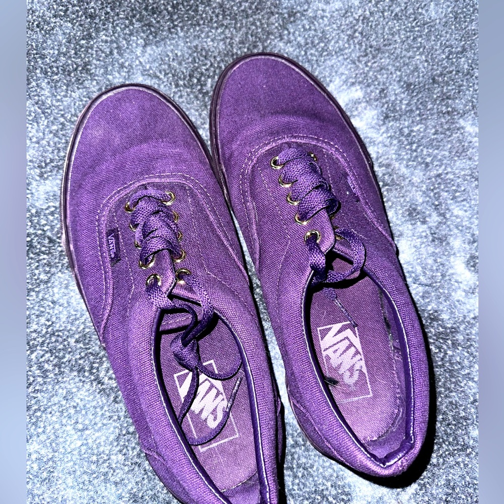 Purple Vans - Size 7.5 Men’s & 9 in Women’s